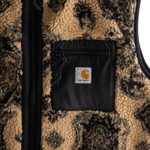 Carhartt WIP Prentis Vest Liner Dusty H Brown/Black I026719_15R_XX Degli Uberti